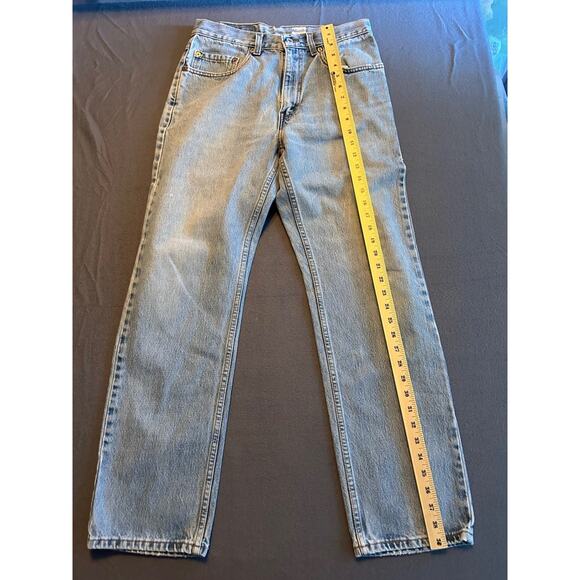 Vintage Levis 505 Regular Fit Jeans Mens 32 30 Light Wash Denim Bootcut - Picture 6 of 7